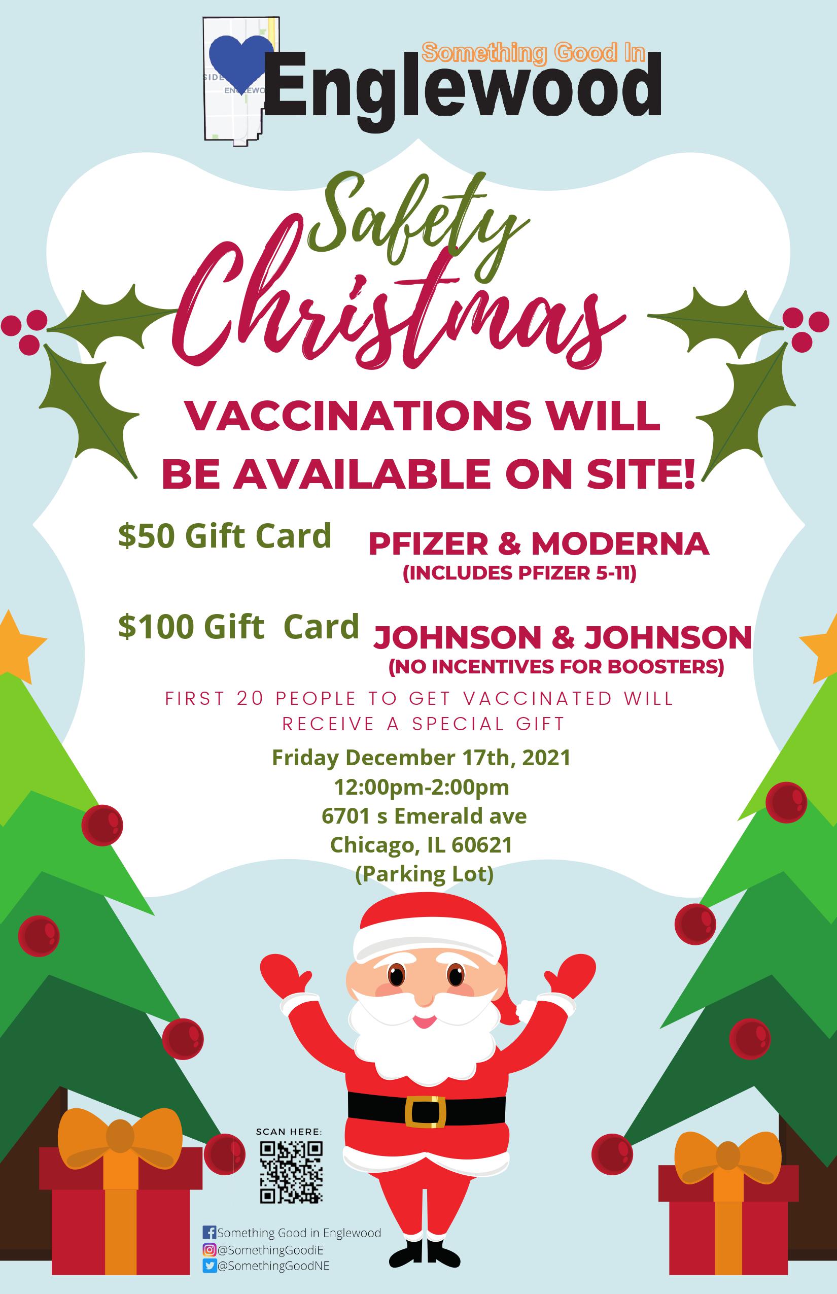 christmas vaccination flyer